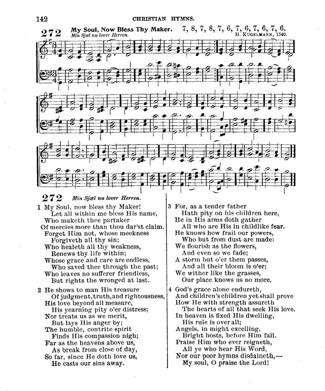 Christian Hymns: for church, school and home, with music page 140