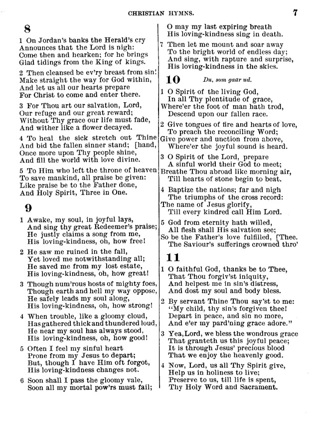 Christian Hymns: for church, school and home, with music page 5