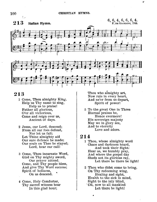 Christian Hymns: for church, school and home, with music page 98