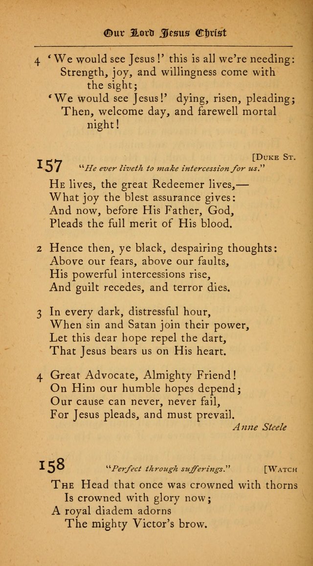 The College Hymnal: for divine service at Yale College in the Battell Chapel page 114