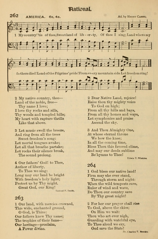 Church Hymns and Gospel Songs: for use in church services, prayer meetings, and other religious gatherings  page 100
