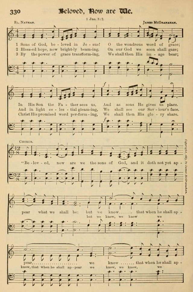 Church Hymns and Gospel Songs: for use in church services, prayer meetings, and other religious gatherings  page 166