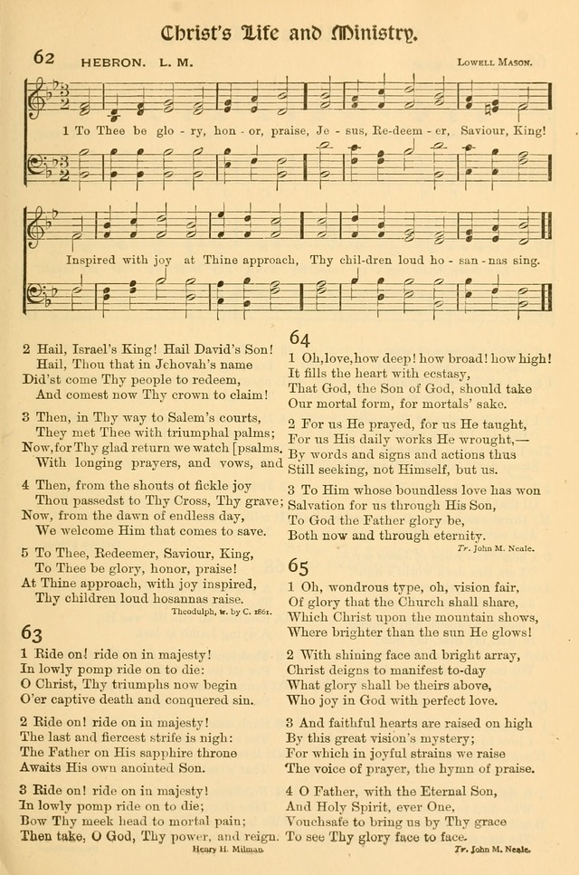 Church Hymns and Gospel Songs: for use in church services, prayer meetings, and other religious gatherings  page 25