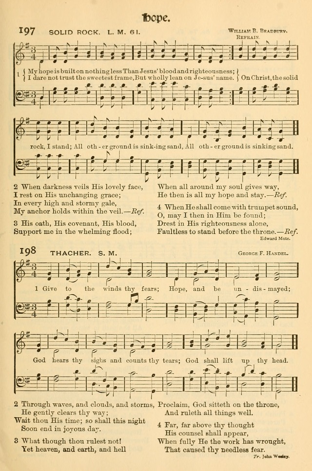 Church Hymns and Gospel Songs: for use in church services, prayer meetings, and other religious gatherings  page 73