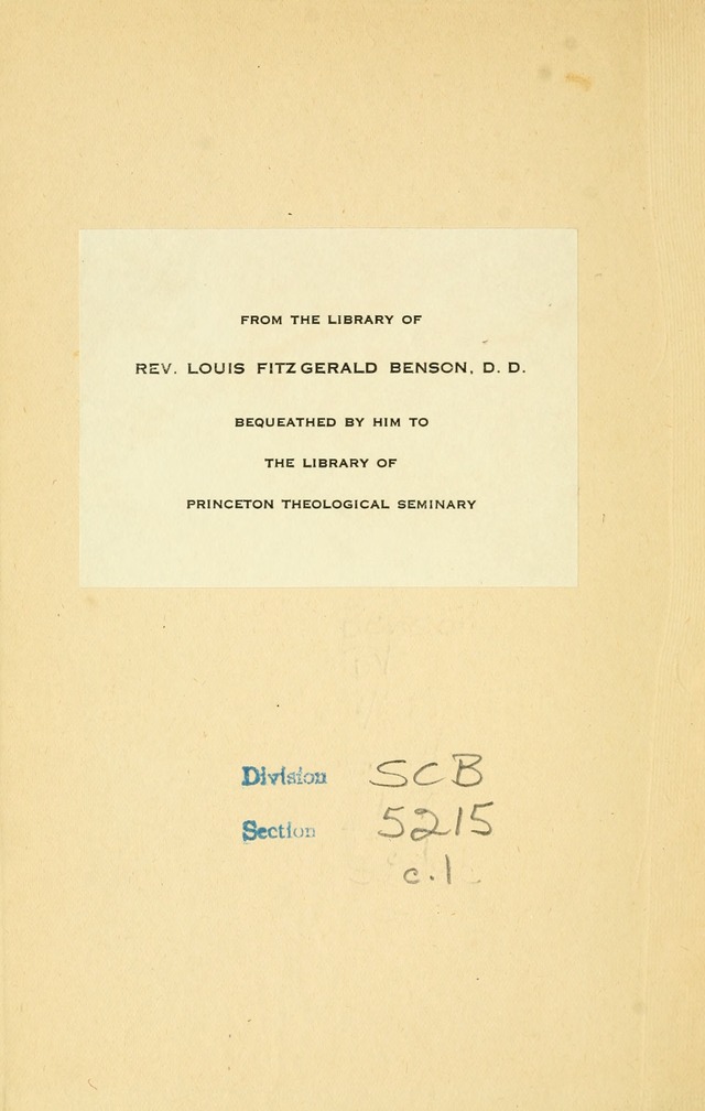 Church Hymns and Gospel Songs: for use in church services, prayer meetings, and other religious services page ii