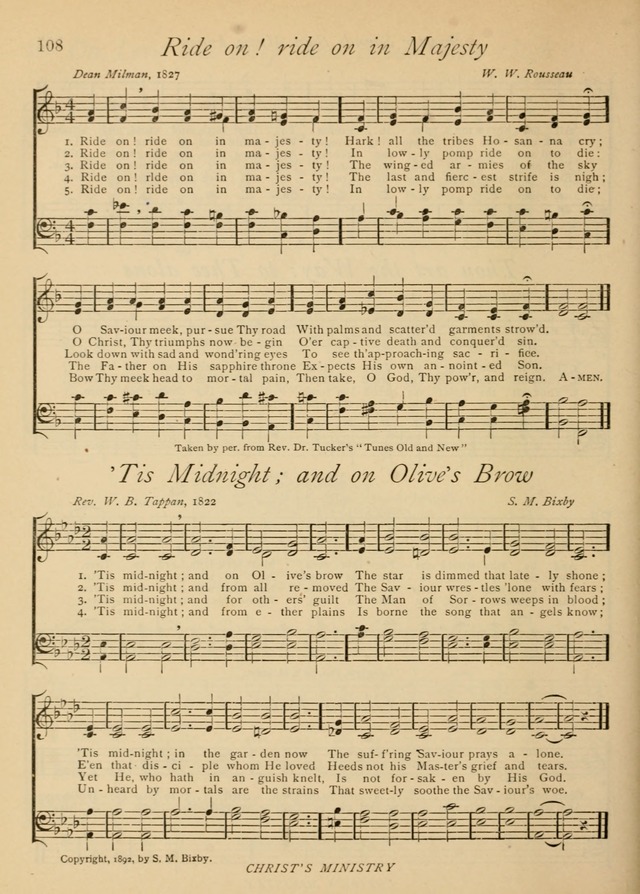 The Church and Home Hymnal: containing hymns and tunes for church service, for prayer meetings, for Sunday schools, for praise service, for home circles, for young people, children and special occasio page 121