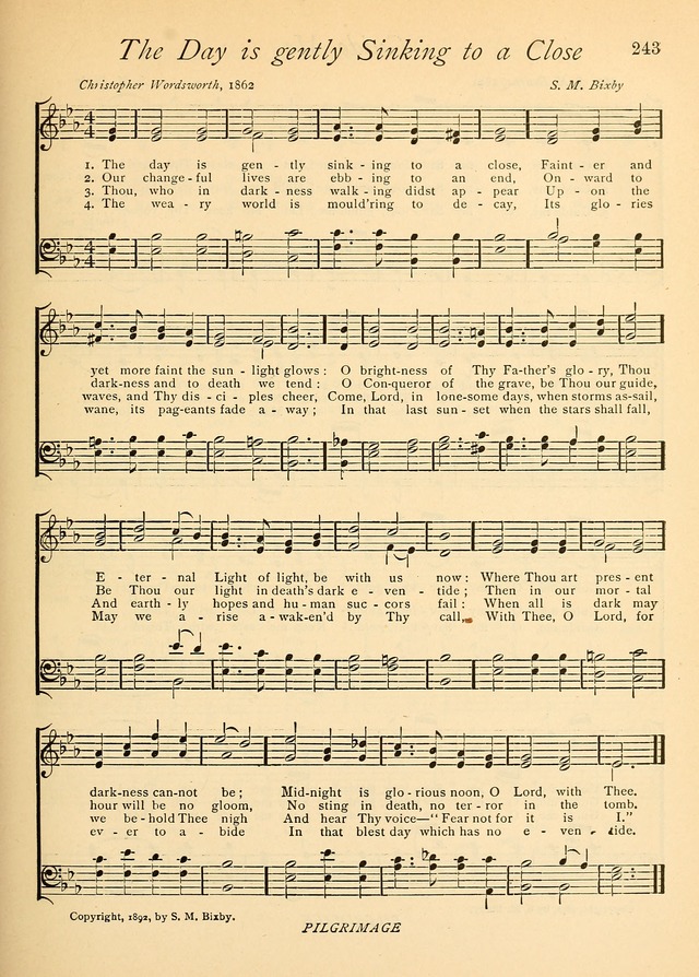 The Church and Home Hymnal: containing hymns and tunes for church service, for prayer meetings, for Sunday schools, for praise service, for home circles, for young people, children and special occasio page 256