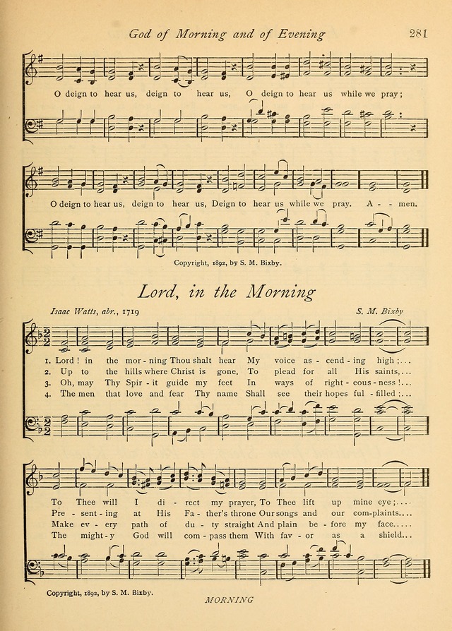 The Church and Home Hymnal: containing hymns and tunes for church service, for prayer meetings, for Sunday schools, for praise service, for home circles, for young people, children and special occasio page 294