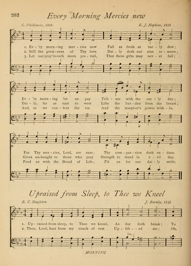 The Church and Home Hymnal: containing hymns and tunes for church service, for prayer meetings, for Sunday schools, for praise service, for home circles, for young people, children and special occasio page 295
