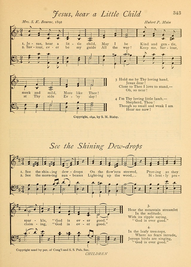 The Church and Home Hymnal: containing hymns and tunes for church service, for prayer meetings, for Sunday schools, for praise service, for home circles, for young people, children and special occasio page 356