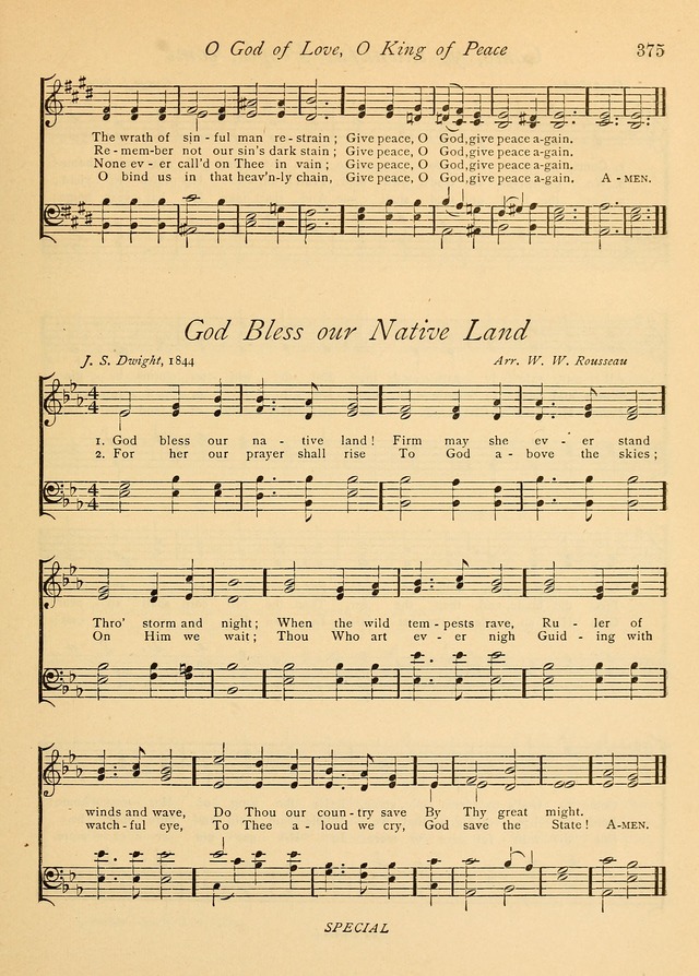 The Church and Home Hymnal: containing hymns and tunes for church service, for prayer meetings, for Sunday schools, for praise service, for home circles, for young people, children and special occasio page 388