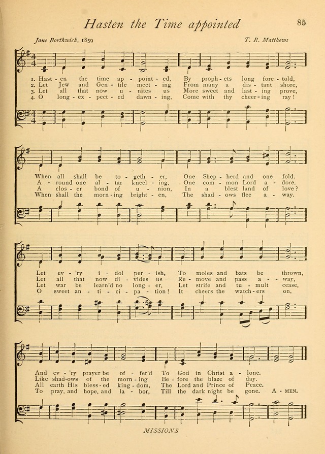 The Church and Home Hymnal: containing hymns and tunes for church service, for prayer meetings, for Sunday schools, for praise service, for home circles, for young people, children and special occasio page 98