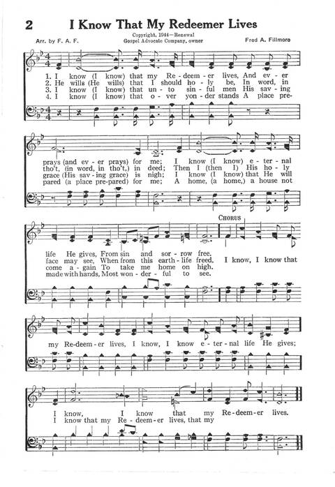 Christian Hymns III page 3