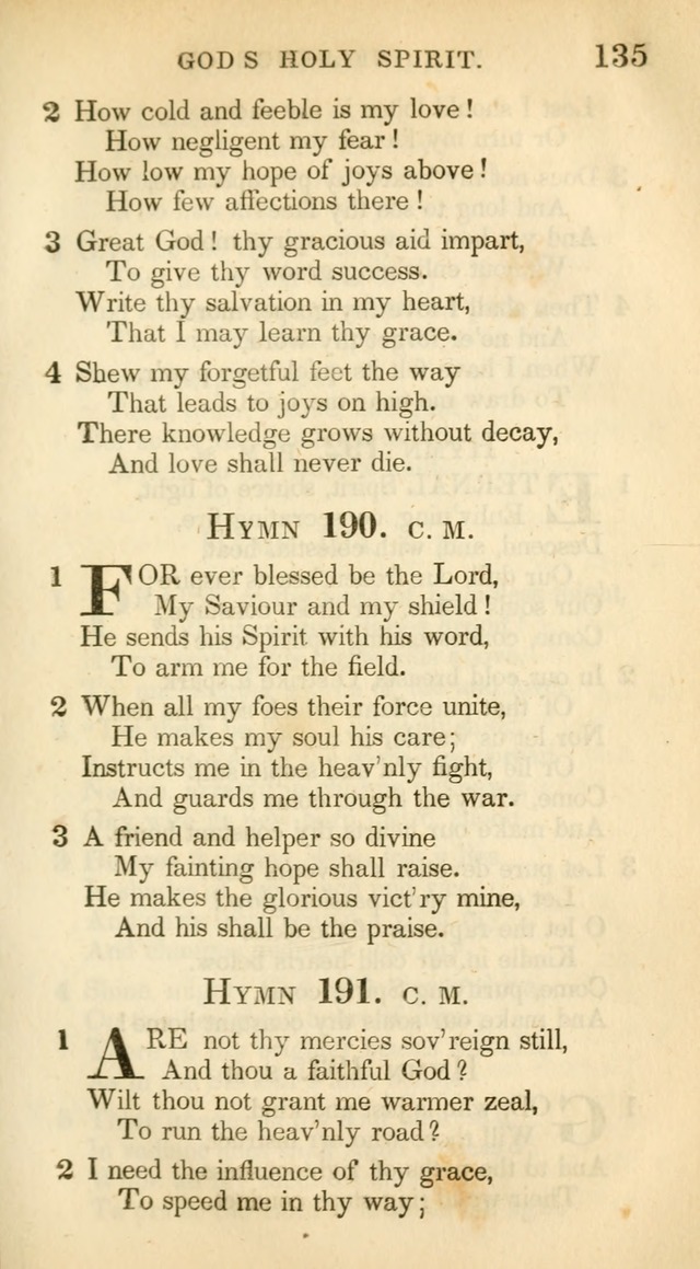 A Collection of Hymns and a Liturgy: for the use of Evangelical Lutheran Churches, to which are added prayers for families and individuals (New and Enl. Stereotype Ed.) page 135