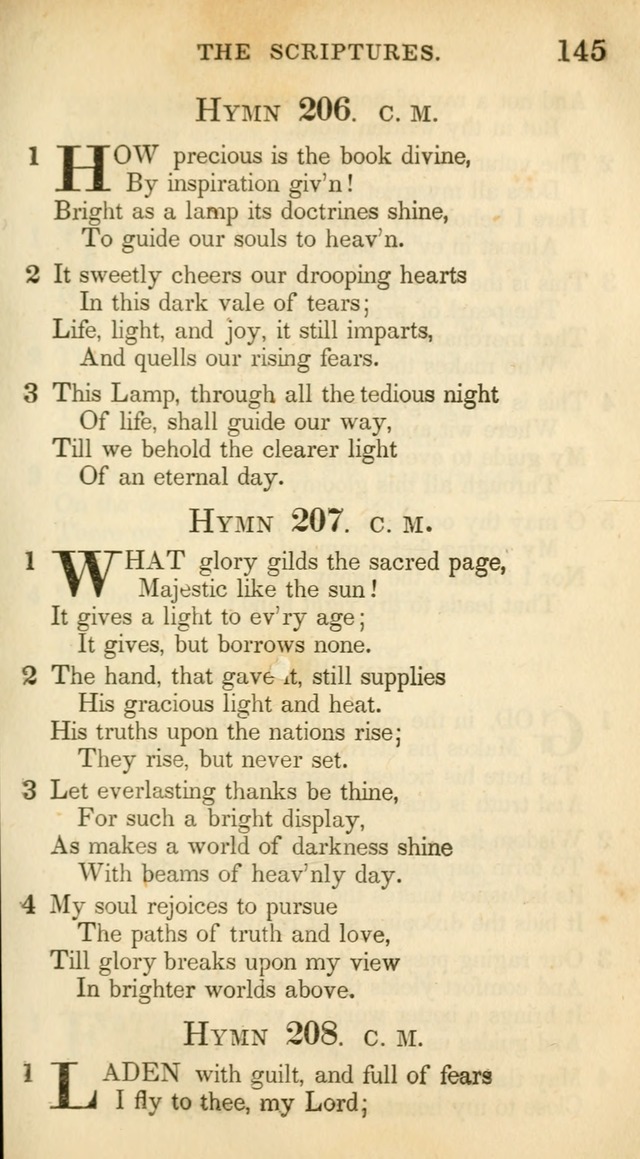 A Collection of Hymns and a Liturgy: for the use of Evangelical Lutheran Churches, to which are added prayers for families and individuals (New and Enl. Stereotype Ed.) page 145