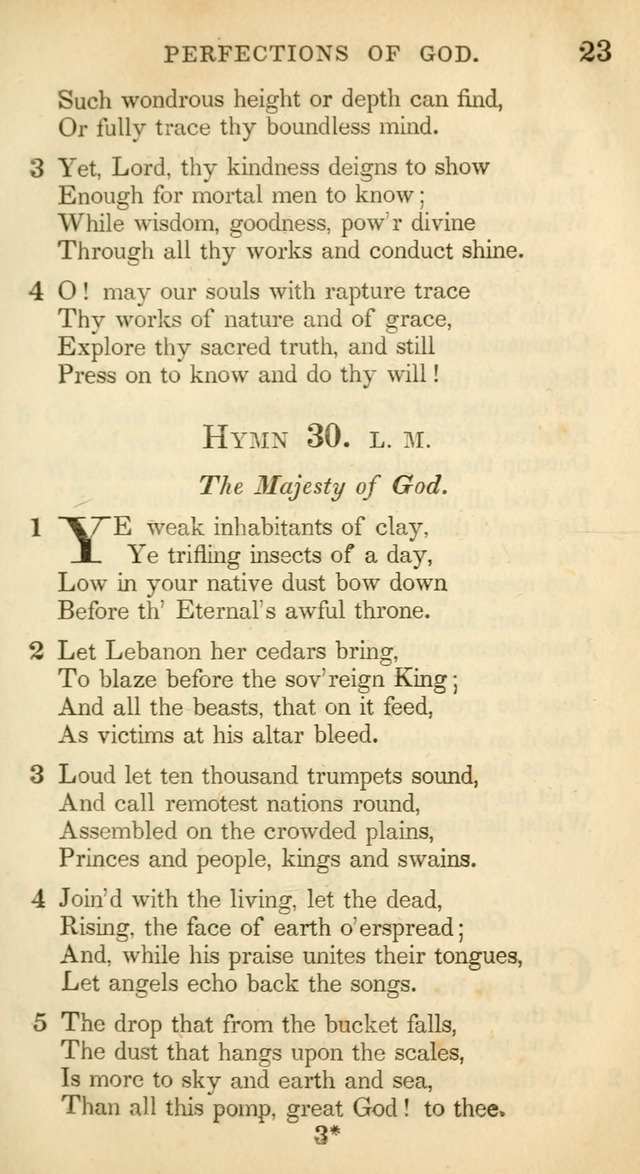 A Collection of Hymns and a Liturgy: for the use of Evangelical Lutheran Churches, to which are added prayers for families and individuals (New and Enl. Stereotype Ed.) page 23