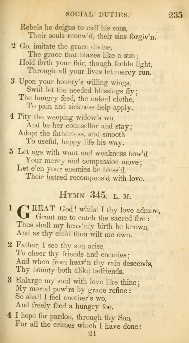 A Collection of Hymns and a Liturgy: for the use of Evangelical Lutheran Churches, to which are added prayers for families and individuals (New and Enl. Stereotype Ed.) page 235