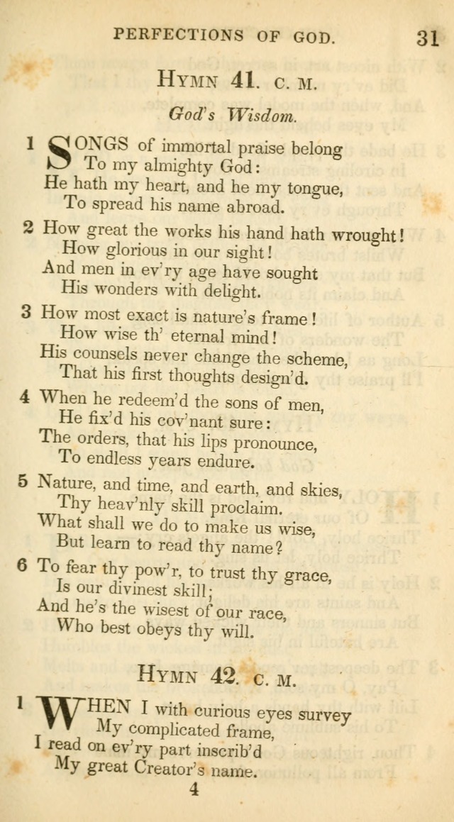 A Collection of Hymns and a Liturgy: for the use of Evangelical Lutheran Churches, to which are added prayers for families and individuals (New and Enl. Stereotype Ed.) page 31