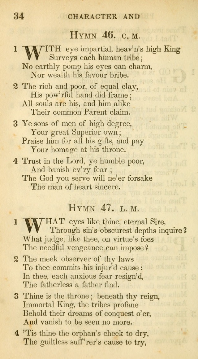 A Collection of Hymns and a Liturgy: for the use of Evangelical Lutheran Churches, to which are added prayers for families and individuals (New and Enl. Stereotype Ed.) page 34