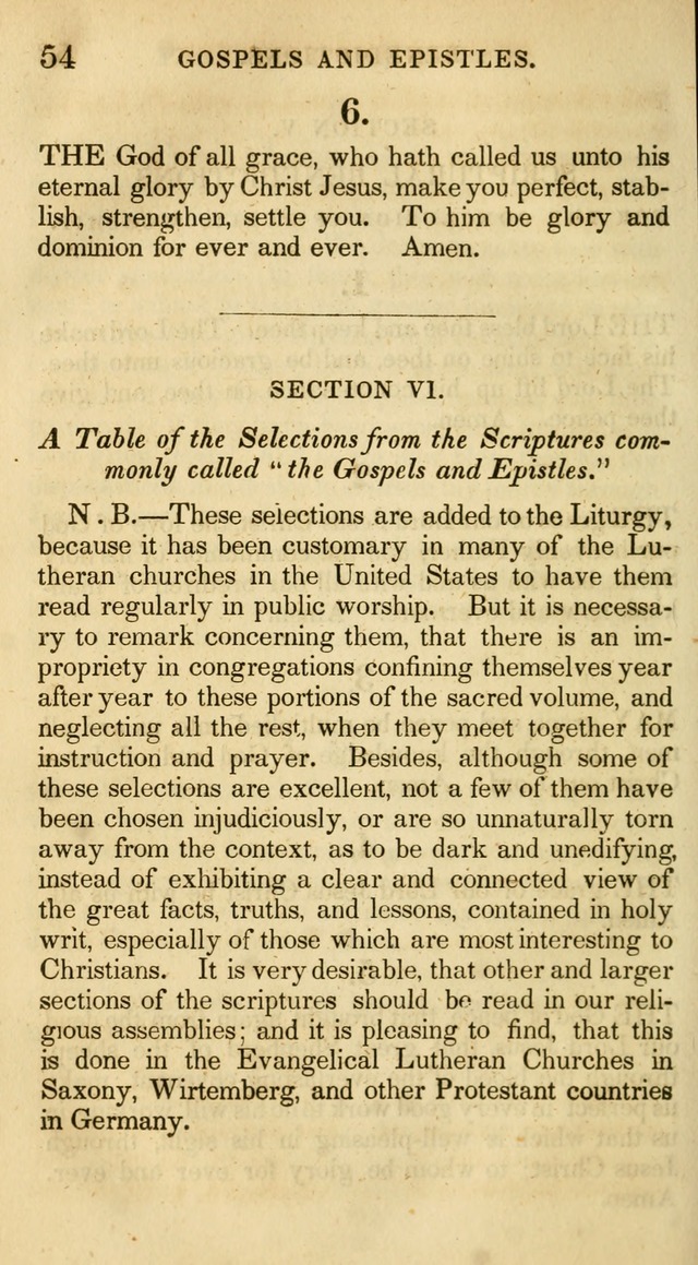 A Collection of Hymns and a Liturgy: for the use of Evangelical Lutheran Churches, to which are added prayers for families and individuals (New and Enl. Stereotype Ed.) page 542