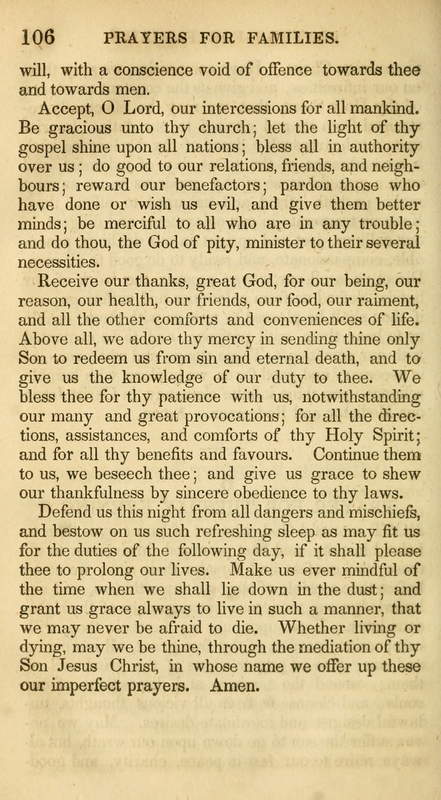 A Collection of Hymns and a Liturgy: for the use of Evangelical Lutheran Churches, to which are added prayers for families and individuals (New and Enl. Stereotype Ed.) page 594