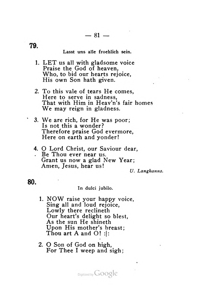 Church Hymnal for Lutheran Services page 76