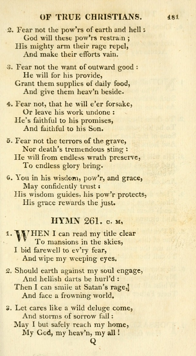 A Collection of Hymns and a Liturgy for the Use of Evangelical Lutheran Churches: to which are added prayers for families and individuals page 181