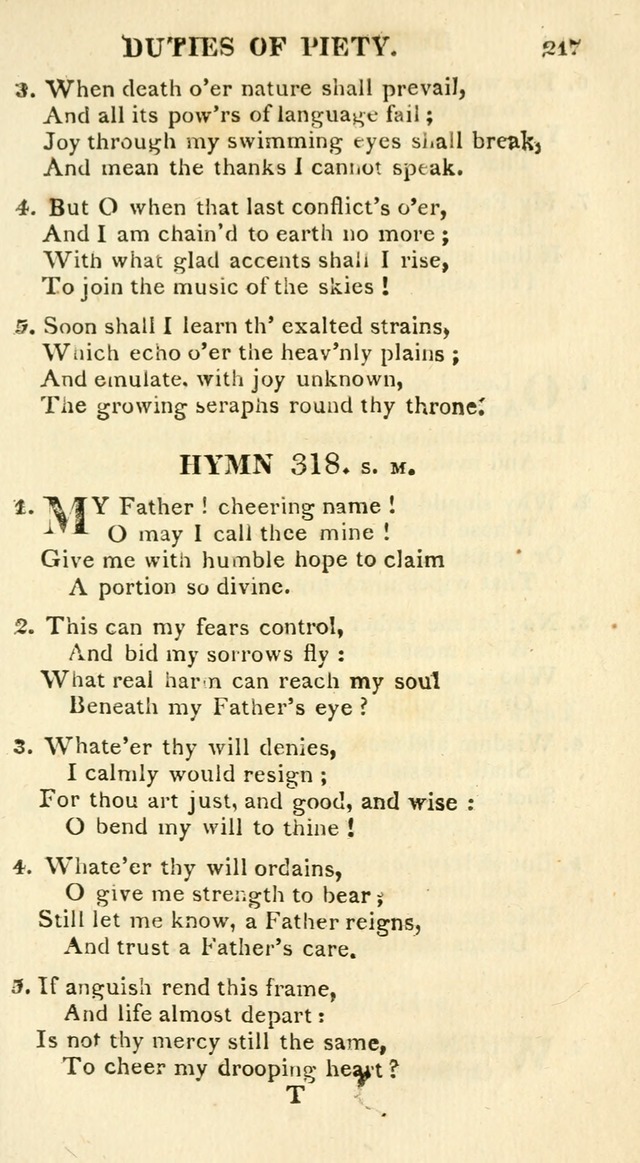 A Collection of Hymns and a Liturgy for the Use of Evangelical Lutheran Churches: to which are added prayers for families and individuals page 217