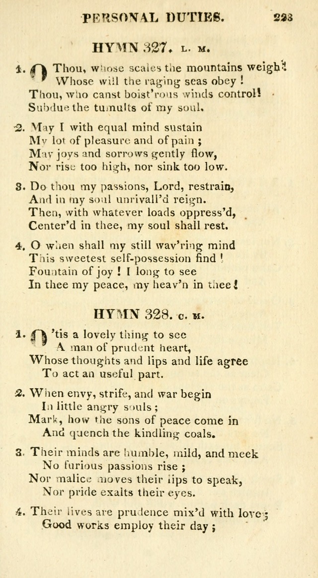 A Collection of Hymns and a Liturgy for the Use of Evangelical Lutheran Churches: to which are added prayers for families and individuals page 223