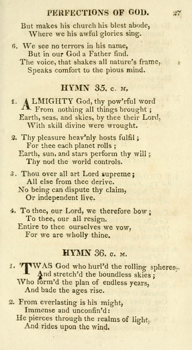 A Collection of Hymns and a Liturgy for the Use of Evangelical Lutheran Churches: to which are added prayers for families and individuals page 27