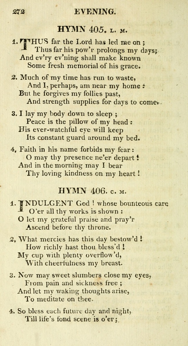 A Collection of Hymns and a Liturgy for the Use of Evangelical Lutheran Churches: to which are added prayers for families and individuals page 272