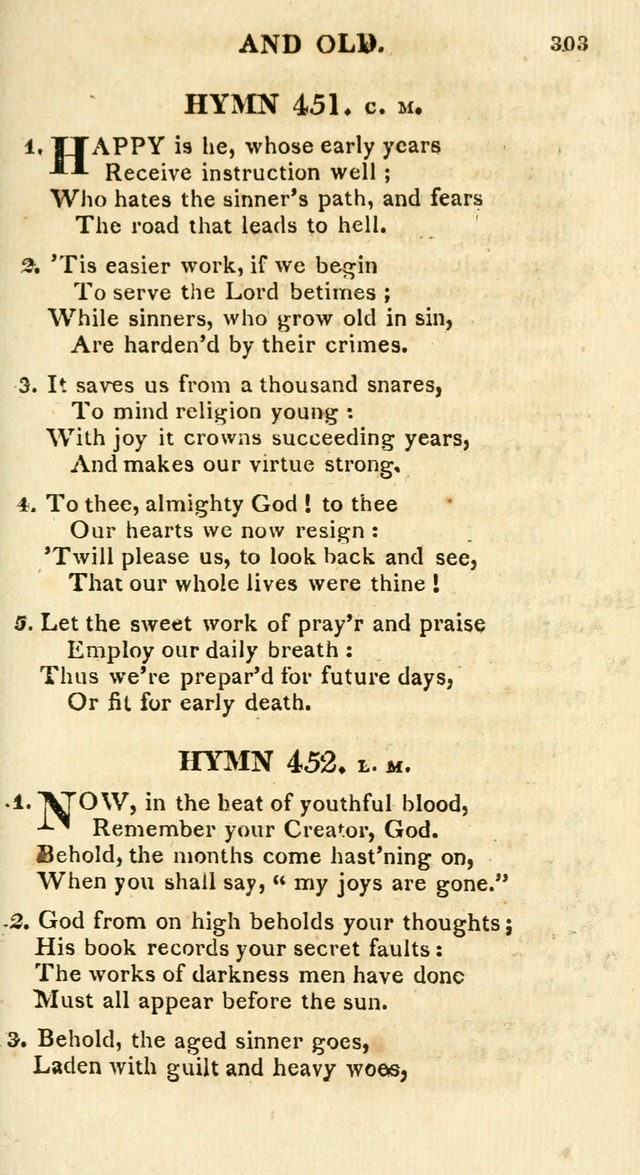 A Collection of Hymns and a Liturgy for the Use of Evangelical Lutheran Churches: to which are added prayers for families and individuals page 303
