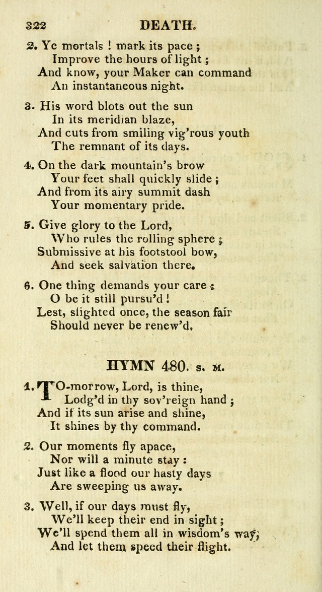A Collection of Hymns and a Liturgy for the Use of Evangelical Lutheran Churches: to which are added prayers for families and individuals page 322