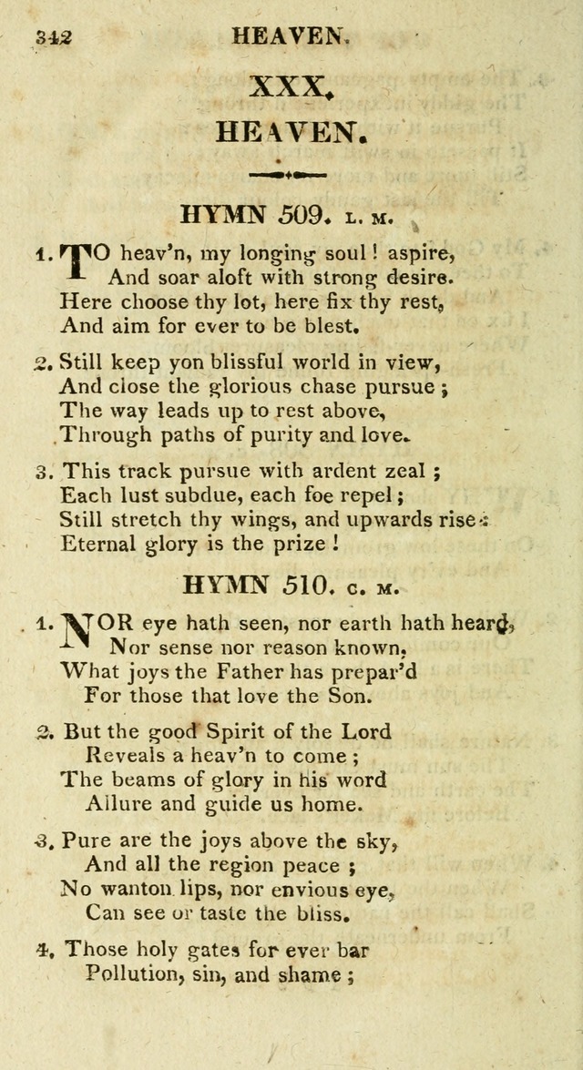 A Collection of Hymns and a Liturgy for the Use of Evangelical Lutheran Churches: to which are added prayers for families and individuals page 342