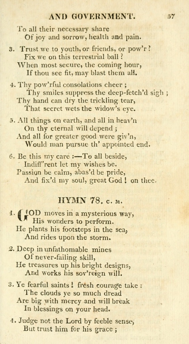 A Collection of Hymns and a Liturgy for the Use of Evangelical Lutheran Churches: to which are added prayers for families and individuals page 57