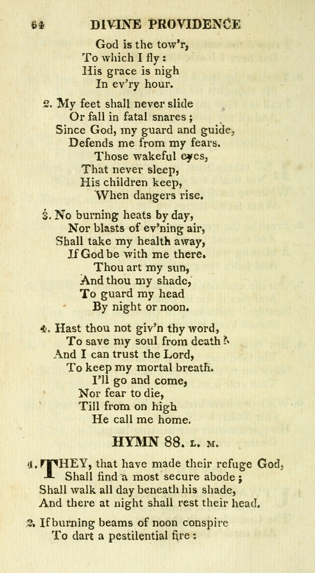 A Collection of Hymns and a Liturgy for the Use of Evangelical Lutheran Churches: to which are added prayers for families and individuals page 64