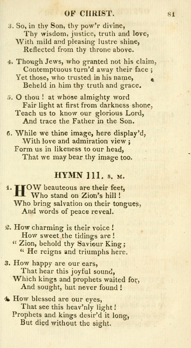 A Collection of Hymns and a Liturgy for the Use of Evangelical Lutheran Churches: to which are added prayers for families and individuals page 81
