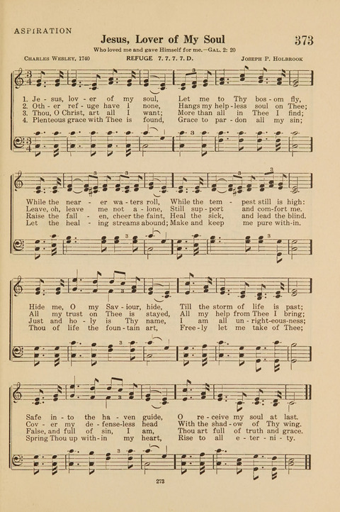 Church Hymnal, Mennonite: a collection of hymns and sacred songs suitable for use in public worship, worship in the home, and all general occasions (1st ed. ) [with Deutscher Anhang] page 273
