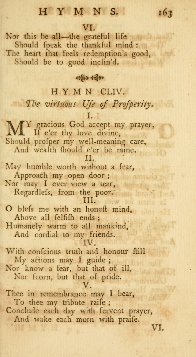 A Collection of Hymns, More Particularly Designed for the Use of the  West Society in Boston. (2nd ed. with Additions) page 165