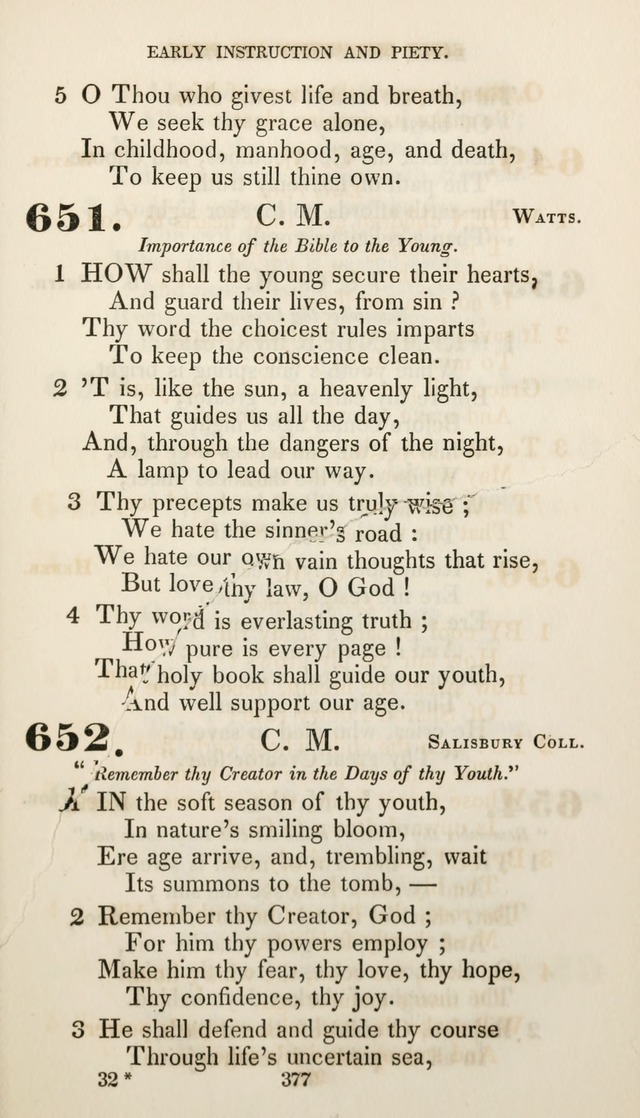 Christian Hymns for Public and Private Worship: a collection compiled  by a committee of the Cheshire Pastoral Association (11th ed.) page 377