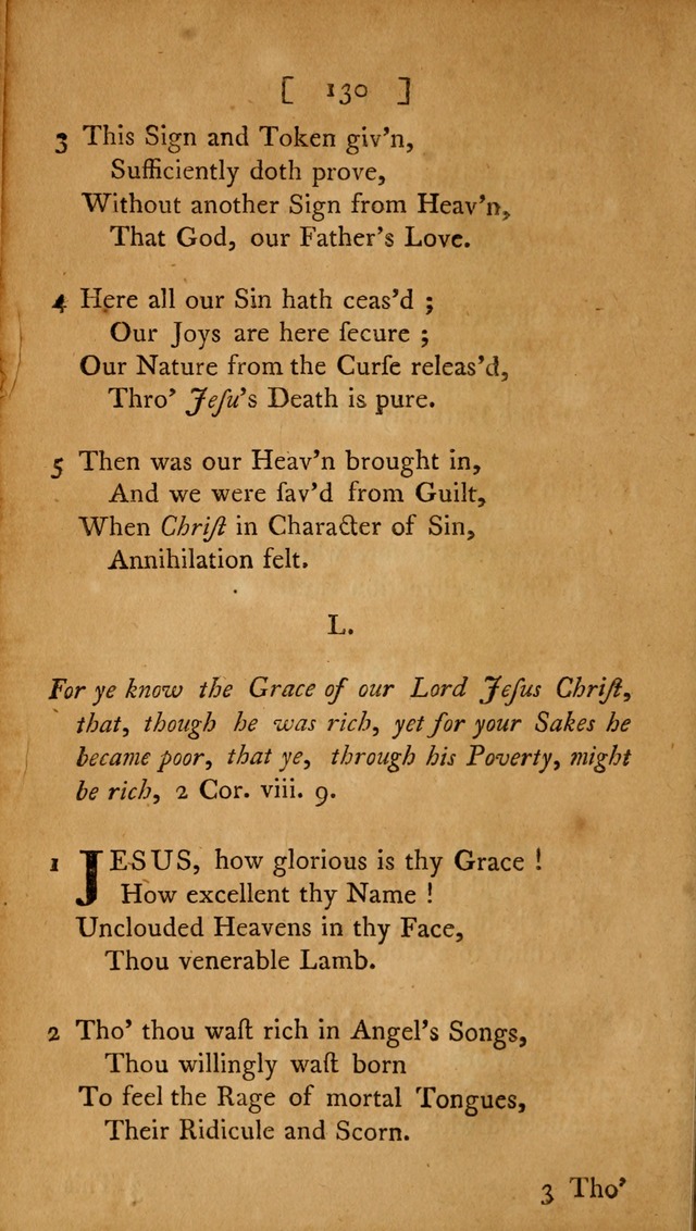 Christian Hymns, Poems, and Spiritual Songs: sacred to the praise of God our Saviour page 130