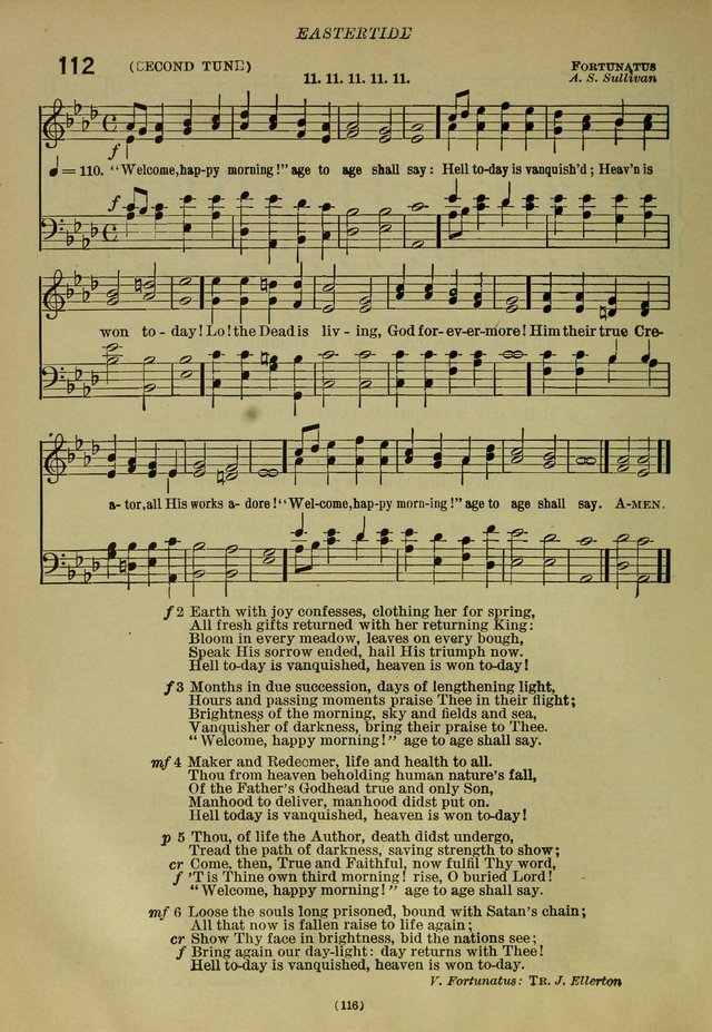 The Church Hymnal: containing hymns approved and set forth by the general conventions of 1892 and 1916; together with hymns for the use of guilds and brotherhoods, and for special occasions (Rev. ed) page 117