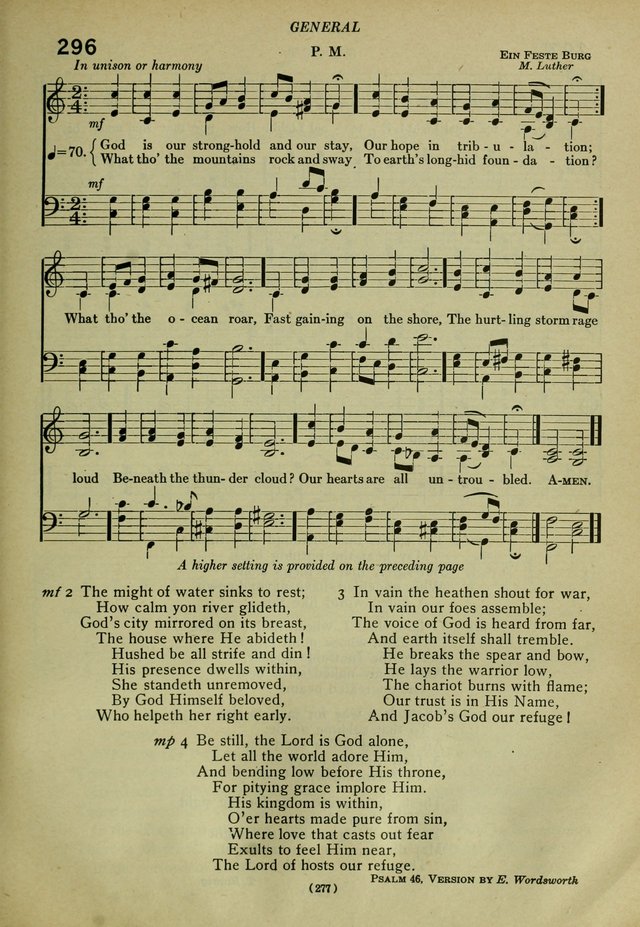 The Church Hymnal: containing hymns approved and set forth by the general conventions of 1892 and 1916; together with hymns for the use of guilds and brotherhoods, and for special occasions (Rev. ed) page 278