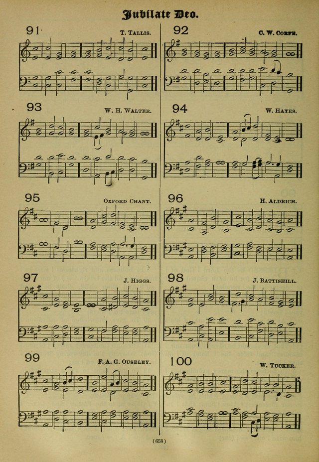 The Church Hymnal: containing hymns approved and set forth by the general conventions of 1892 and 1916; together with hymns for the use of guilds and brotherhoods, and for special occasions (Rev. ed) page 661
