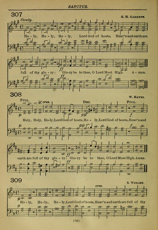 The Church Hymnal: containing hymns approved and set forth by the general conventions of 1892 and 1916; together with hymns for the use of guilds and brotherhoods, and for special occasions (Rev. ed) page 715