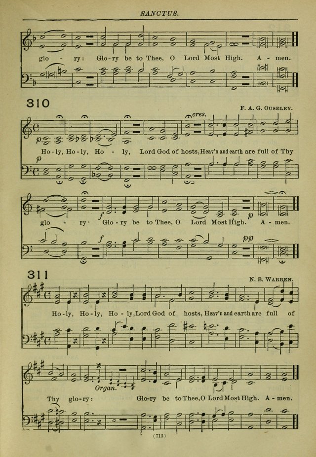The Church Hymnal: containing hymns approved and set forth by the general conventions of 1892 and 1916; together with hymns for the use of guilds and brotherhoods, and for special occasions (Rev. ed) page 716