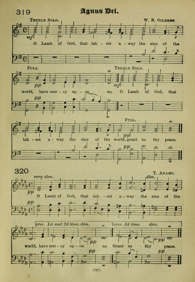 The Church Hymnal: containing hymns approved and set forth by the general conventions of 1892 and 1916; together with hymns for the use of guilds and brotherhoods, and for special occasions (Rev. ed) page 720