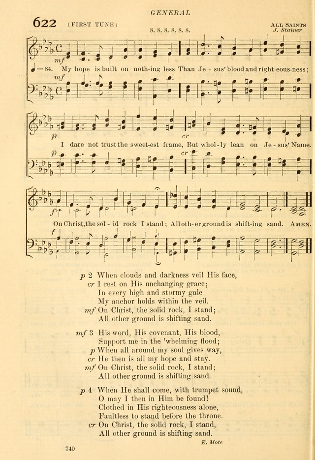 The Church Hymnal: revised and enlarged in accordance with the action of the General Convention of the Protestant Episcopal Church in the United States of America in the year of our Lord 1892... page 797