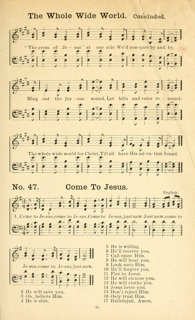 Crown Him: for revival meetings, Sabbath schools and general church services page 56