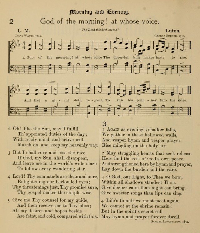College Hymnal: a selection of Christian praise-songs for the uses of worship in universities, colleges and advanced schools. page 13